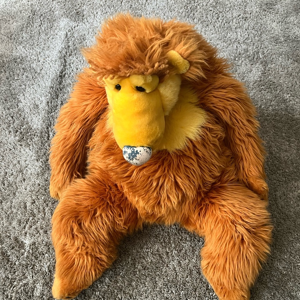 Vintage Bear In The Big Blue House Jumbo Plush Disney Henson  X Large 25”